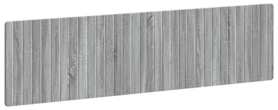 Immagine prodotto di vidaXL Testiera da parete, modello ZWOLLE, colore grigio Sonoma, realizzata in materiale composito di legno