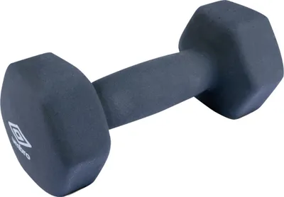 Produktbild von Umbro Hantel 3 KG Blau - Gummi/Vinyl - Krafttraining und Cardio - Schlag- und Kratzfestes Material - Ideal für Anfänger und Senioren