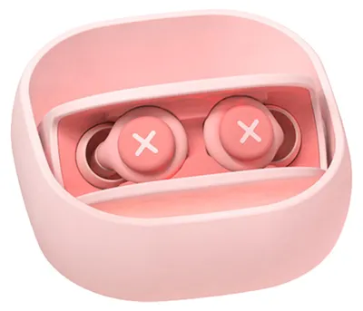 Produktbild von Ohrstöpsel mit Geräuschunterdrückung, wiederverwendbar, Silikon, zum Schlafen, mit Aufbewahrungsbox, Rosa