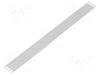 Zdjęcie produktu dla 1 x złącze: kabel płaski, szerokość: 2,54 mm, długość: 101,6 mm, 8-1437145-1, FFC (FPC)