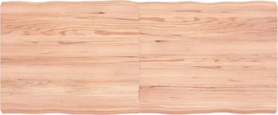 Produktbild von Tischplatte 120x50x(2-6) cm Massivholz Behandelt Baumkante