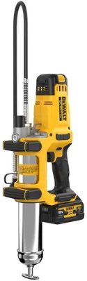 Produktbild von DEWALT Akku-Fettpresse, 18V / 5 Ah DCGG581P1G-QW
