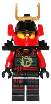 Image de LEGO Minifigurine Samouraï X (Nya) - Inclut : figurine, casque – Ninjago (njo0166) – Neuf