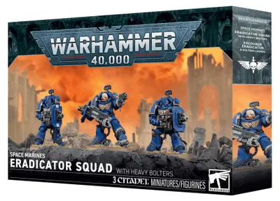 Zdjęcie produktu dla W40k: Space Marines - Eradicator Squad with Heavy Bolters (3 figurki)