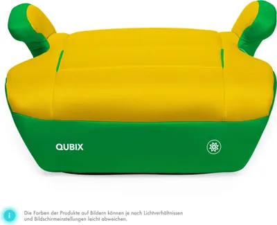 Produktbild von Daliya® QUBIX Kindersitzerhöhung i-Size Autokindersitz 125–150 cm mit Gurtführung, weicher Polsterung & abnehmbarem Bezug, Sitzerhöhung, Kindersitz