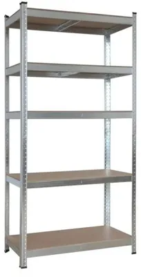 Obrázek produktu pro Max Skladový kovový regál 180 x 90 x 40 cm 5 polic 875kg pozinkovaný PR-1894