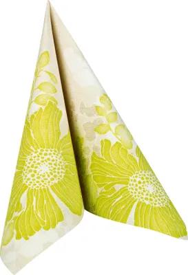 Zdjęcie produktu dla Serwetki Papstar Annabel zielone Royal Collection 40 x 40 cm 50 szt