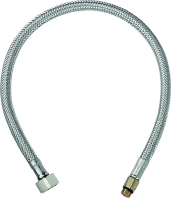 Produktbild von Grohe Druckschlauch flexibel M10x1 x 3/8´´ 544 mm für Spültisch-/Waschtischbatterie chrom - 46255000