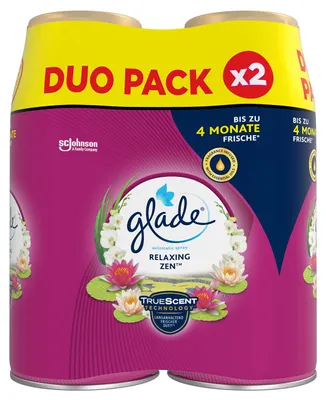 Produktbild von Glade by Brise Automatic Spray Relaxing Zen, Automatisches Spray, Flüssigkeit, Blumig, Fruchtig, Aerosol-Spray, 269 ml