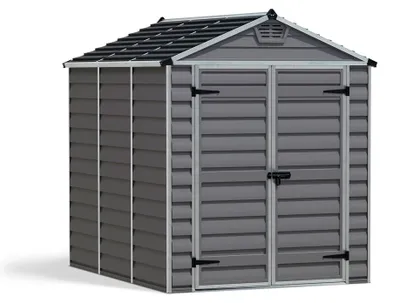 Produktbild von Palram - Canopia Kunststoff Gerätehaus Skylight 68 Grau 229x185x217 cm
