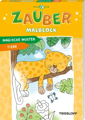 Produktbild von Zaubermalblock. Magische Muster. Tiere