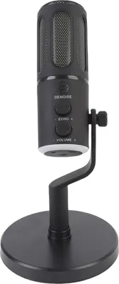Zdjęcie produktu dla Mikrofon dynamiczny XLR USB Interfejs Kardioidalna charakterystyka odbioru Mikrofon dynamiczny RGB do gier, transmisji na żywo i podcastów