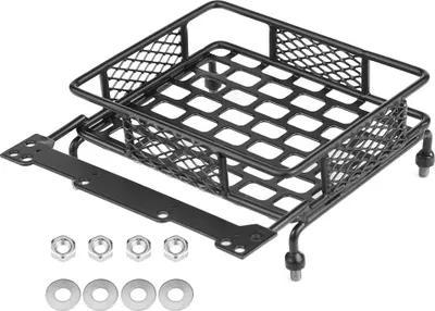 Productafbeelding van Accessoires voor modelauto's, bagagedrager van staal, dakdrager voor 1/10 RC crawler auto (S)