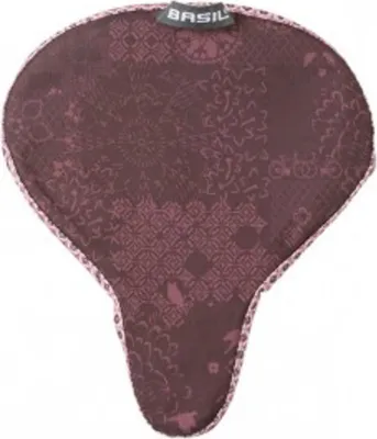 Produktbild von Basil Sattelüberzug Boheme saddle cover, fig red, rot