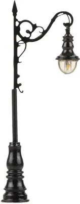 Produktbild von Faller 272131 - 1/160 / N LED-Laterne, Bogenleuchte, warmweiß, 3 Stück - Neu