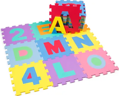 Zdjęcie produktu dla KIDUKU 86-elementowa mata do układania puzzli - mata do zabawy dla dzieci, mata do zabawy, mata do zabawy dla niemowląt i dzieci