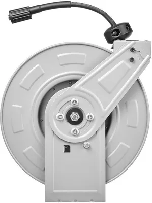 Produktbild von Hochdruckreinigungsschlauch, 19,8 m x 6,4 mm schwer ausgebildeter Stahl, max. 3200 PSI, automatische O-Profilfunktion, Wand-/Fliesenmontage für Autoreinigung, Gartenschlauch und Fliesenreinigung