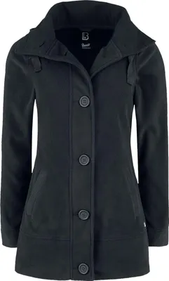 Produktbild von Brandit Übergangsjacke Damen Square Fleece schwarz Basics 100% Polyester 4XL