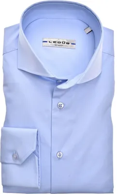 Produktbild von Ledub slim fit overhemd, lichtblauw twill