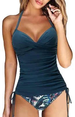 Immagine prodotto di Elegante set costume da bagno tankini da donna
