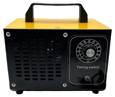 Imagen del producto de Generador de ozono, con una producción de 60 g/h, diseño portátil, color amarillo, para uso en la Unión Europea