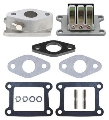 Obrázek produktu pro Sací potrubí 24 mm + izolační deska + membránový blok + těsnění pro Yamaha DT 50 R M MX do roku 2003 / RD 50 M MX DX – Citome