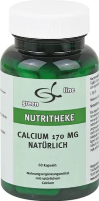 Zdjęcie produktu dla Wapń 170mg naturalny, 60 kapsułek