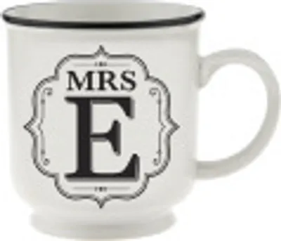 Produktbild von H&H Kaffeetasse Mrs E - für Hochzeit, Jubiläum und Jahrestag