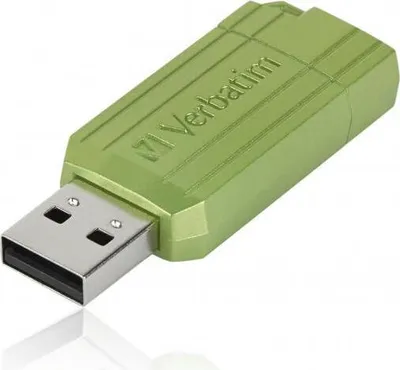 Immagine prodotto di Chiavetta USB PinStripe di Verbatim da 128 GB USB Type-A 2.0 verde (49462)