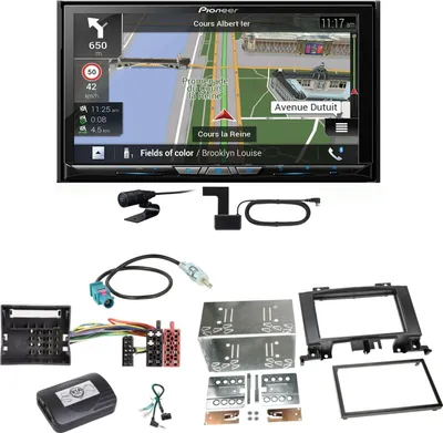 Produktbild von Pioneer AVIC-Z830DAB Navigation USB Einbauset für Mercedes Sprinter W906 Crafter