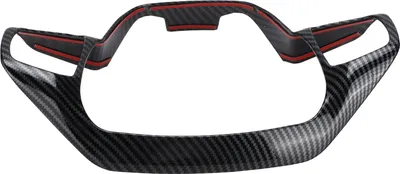 Produktbild von Lenkradrahmen Rahmen Carbon Faserstil Deckung Ersatz für Ford Focus 2019-2021