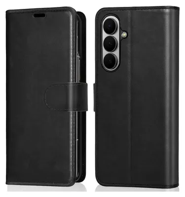 Produktbild von Conie Klapp Tasche für Samsung Galaxy Z Fold 7 Kartenfach Rundumschutz Hülle in Schwarz