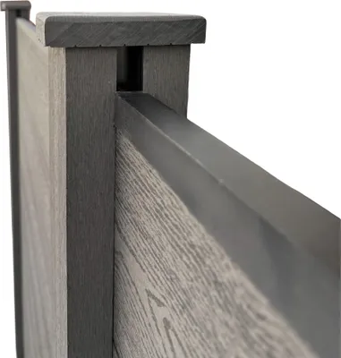 Produktbild von GreenYard WPC Sichtschutzzaun CORTEZA 3 x Pfosten