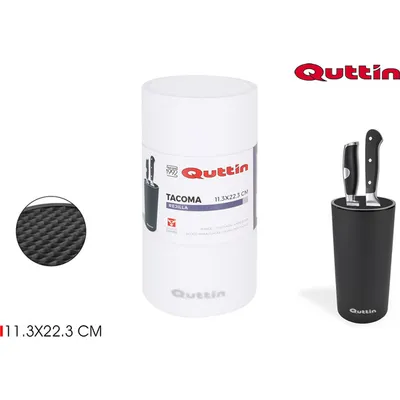 Obrázok produktu pre Stojan na nože Tacoma Quttin 1292, biely