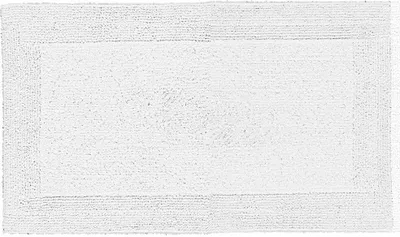 Produktbild von Batex WC Vorleger Toilettenvorleger Badematte Bad Teppich 65x55cm Duo-Flor weiß
