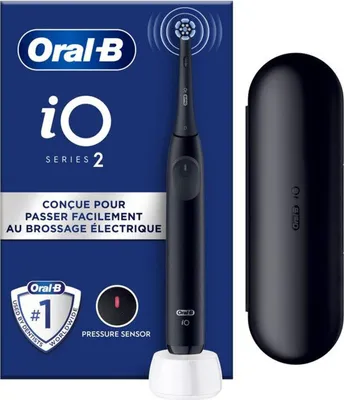 Produktbild von Oral-B iO 2 Elektrische Zahnbürste incl. Reiseetui Black