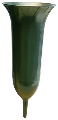 Produktbild von Begrabnisvase - Kunststoff - grun - 26cm