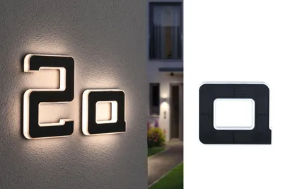 Obrázok produktu pre Paulmann Solárne LED osvetlenie čísla domu písmeno a