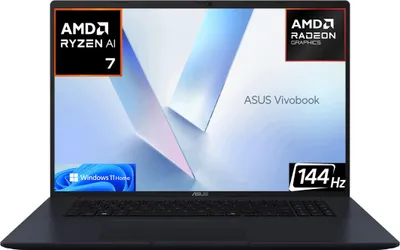 Zdjęcie produktu dla Laptop Asus M1807HA-DS79 Ryzen 7 260 18" WUXGA  144Hz RAM 32GB SSD 1TB BT/BLKB/Win 11 Home Quiet Blue