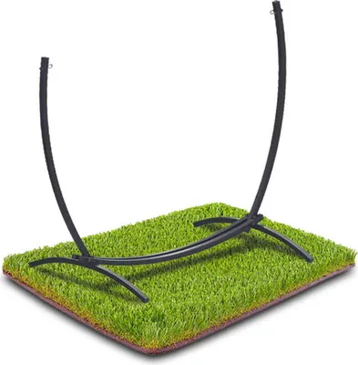 Produktbild von Zolta Hängemattengestell - 2in1-Ständer - Halterung für eine Hängematte oder einen Hängesessel - 350cm / 127cm - Graphit