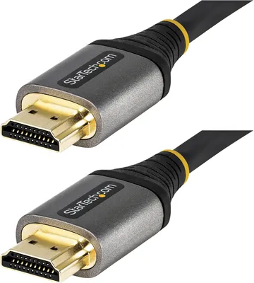 Obrázek produktu pro StarTech.com 5m kabel HDMI 2.1 8K - Certifikovaný ultrarychlý kabel HDMI 48Gbit/s - 8K 60Hz/4K 120Hz HDR10+ eARC - UHD 8K kabel HDMI pro monitor - Monitor/TV - Ohebný plášť TPE (HDMM21V5M)