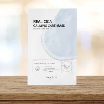 Obrázek produktu pro SOME BY MI - Real Cica Calming Care Mask - Zklidňující textilní maska s centellou - 20 g