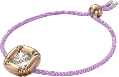 Image de Swarovski Bracelet Femme Violet Textile Cristal Dulcis 5617983