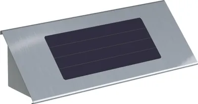 Produktbild von BASI - Solar-Wandleuchte - SWL 60 - Edelstahl - für Hausnummern - 4 weiße LEDs - Solarbetrieben - 7300-0022