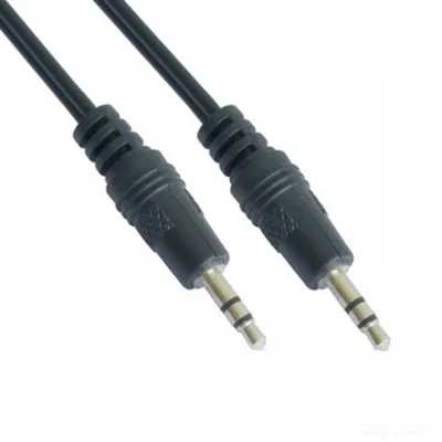 Image de Câble audio (3,5 mm) NANOCABLE 10.24.0103 (3 m) Noir