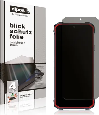 Produktbild von Blickschutzfolie für Hotwav T7 matt Schutzfolie Folie Display Schutz dipos