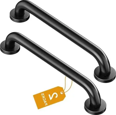 Produktbild von Famanu Duschgriff 16 Zoll - Edelstahl 304, 2er-Pack