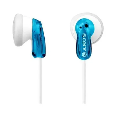 Produktbild von Sony MDR-E9LP - słuchawki douszne - przewodowe - wtyk 3,5 mm - niebieskie