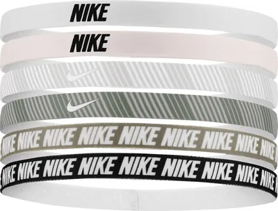 Image de Nike - Serre-tête "Classic"(pack de 6) CS2437 (taille unique) (Blanc/Rose)