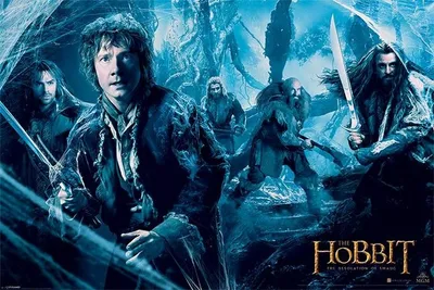 Zdjęcie produktu dla Hobbit – Bilbo – Mroczna Puszcza – 61 x 91,5 cm – Plakat